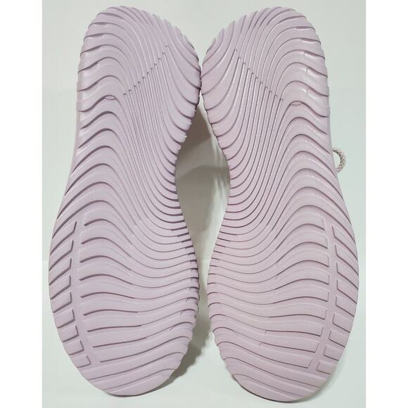 Adidas Kaptir X Womens Purple/Solar Orange/Creme Cloudfoam Running Shoe Size 8.5 - Picture 5 of 6